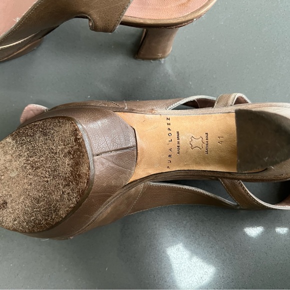 Pretty platforms, bought in Paris in 90’s - Picture 3 of 4